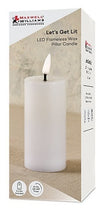 Load image into Gallery viewer, Maxwell &amp; Williams: Let&#39;s Get Lit LED Flameless Candle - Natural (5.5x10cm)