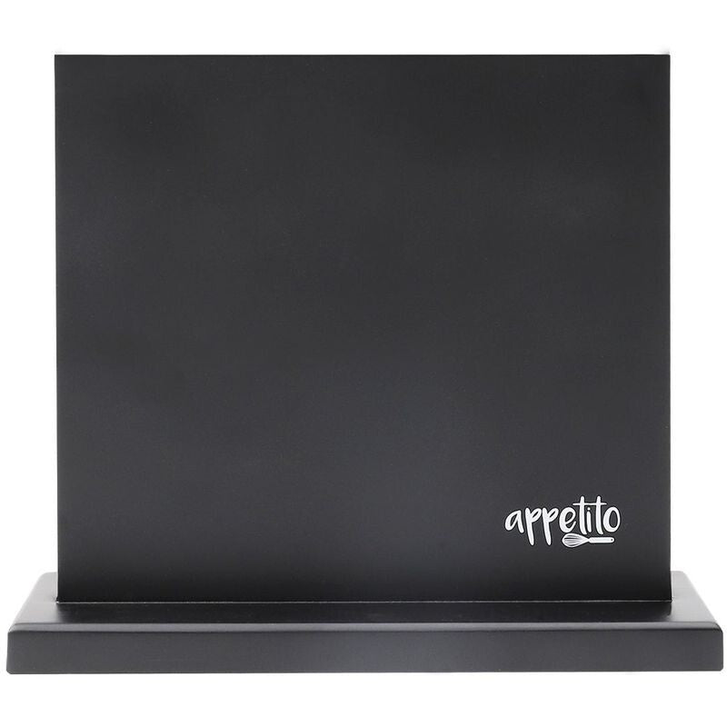 Appetito: Magnetic Double Sided Knife Stand - Matte Black