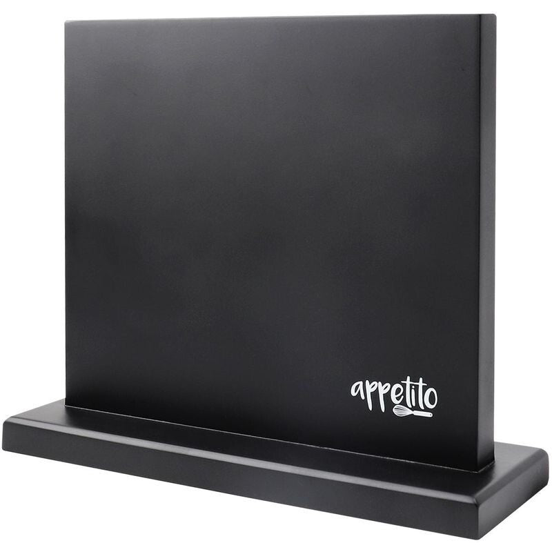 Appetito: Magnetic Double Sided Knife Stand - Matte Black