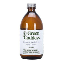 Load image into Gallery viewer, Green Goddess - Glass &amp; Stianless Spray Cleaner Refill (500ml) (No Trigger)