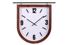 Load image into Gallery viewer, Amalfi: Indus Arch Wall Clock - Brown (60cm)