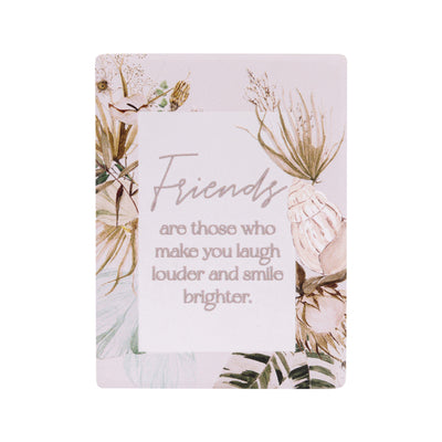 Splosh: Palm Cove Ceramic Phrase Magnet - Friends