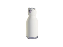 Load image into Gallery viewer, Asobu: Bestie Bottle Polar Bear Double Wall Insulated Bottle - White (460ml)