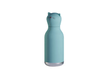 Load image into Gallery viewer, Asobu: Bestie Bottle Cat Double Wall Insulated Bottle - Teal (460ml)