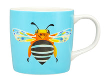 Load image into Gallery viewer, Maxwell &amp; Williams: Pete Cromer Garden Party Mug - Blue Banded Bee (370ml)
