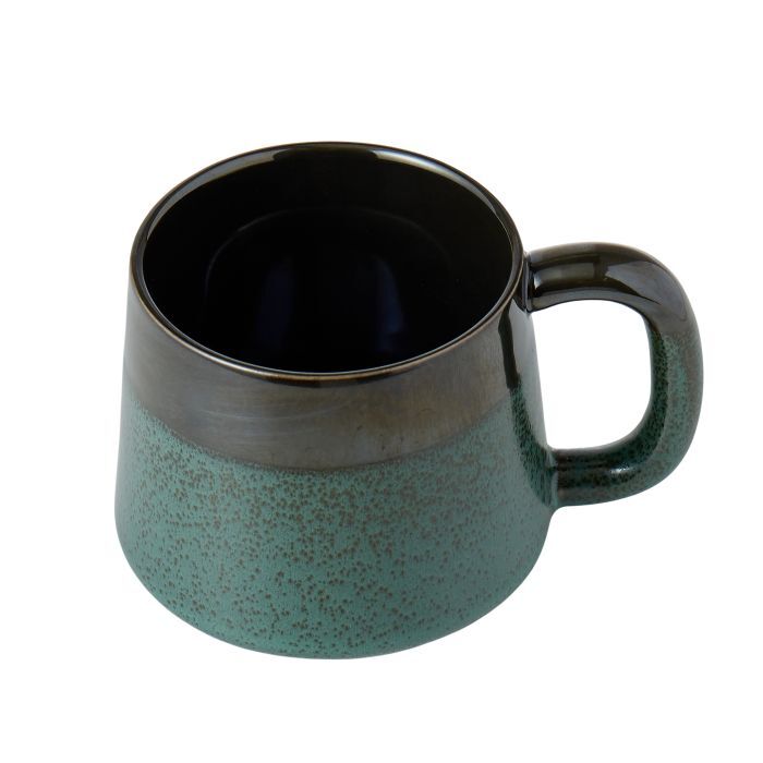 Leaf & Bean: Roma Reactive Glaze Mug - Green 410ml