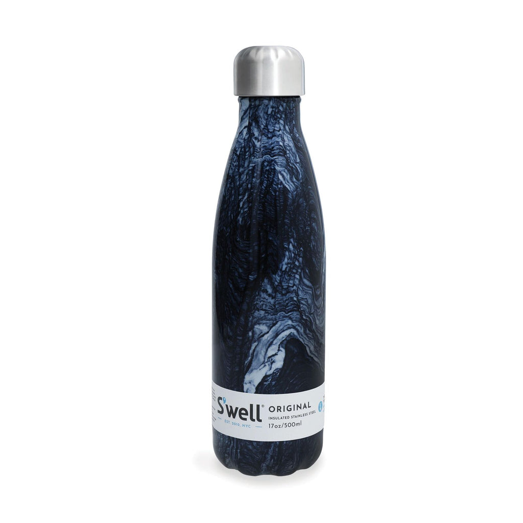 S'well: Azurite Marble Bottle - Blue (500ml)