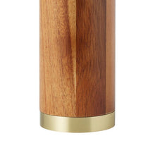 Load image into Gallery viewer, Davis &amp; Waddell: Acacia &amp; Brass Pepper Mill - Natural (18cm)