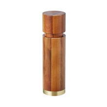 Load image into Gallery viewer, Davis &amp; Waddell: Acacia &amp; Brass Pepper Mill - Natural (18cm)