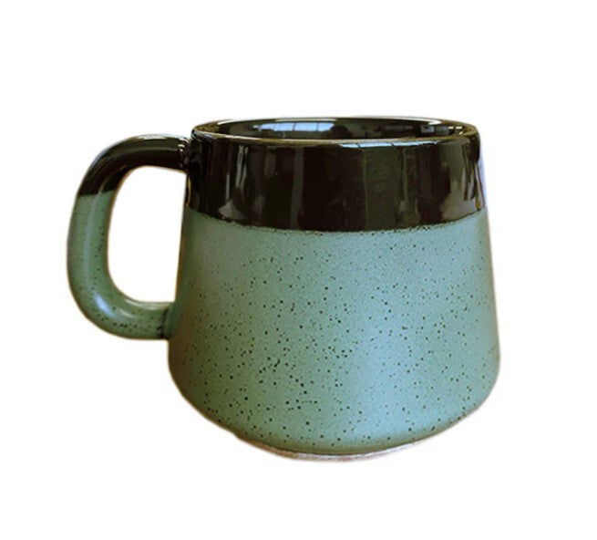 Leaf & Bean: Roma Reactive Glaze Mug - Green 410ml