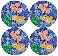 Load image into Gallery viewer, Maxwell &amp; Williams: Forget Me Not Round Cork Back Placemat - Set of 4 (32cm)