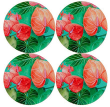 Load image into Gallery viewer, Maxwell &amp; Williams: Teas &amp; C&#39;s Tropicana Round Cork Back Coaster - Set of 4 (10cm)