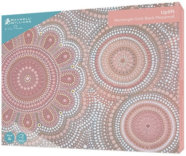 Maxwell & Williams: Lou Martin Uplift Cork Back Placemat - Set of 4