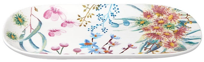 Maxwell & Williams: Royal Botanic Gardens Eucalyptus Bloom Oval Platter (33x17.5cm)