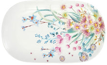 Load image into Gallery viewer, Maxwell &amp; Williams: Royal Botanic Gardens Eucalyptus Bloom Oval Platter (37x23cm)