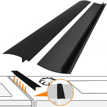 Load image into Gallery viewer, 2 Pack Stove Gap Covers - Black