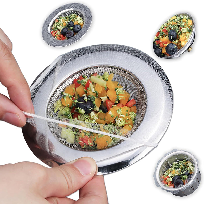 1000 Disposable Mesh Sink Strainers
