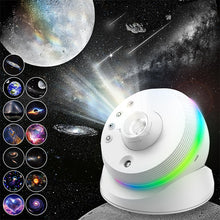 Load image into Gallery viewer, 13 in 1 360° Rotating Meteor HD Galaxy Star Projector