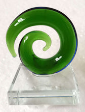 Load image into Gallery viewer, Glass Art Kiwiana Koru