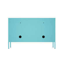 Load image into Gallery viewer, Fraser Country Milan Metal Storage Locker &amp; TV Cabinet - Baby Blue