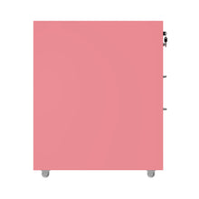 Load image into Gallery viewer, Gorilla Office - Mobile Metal 3 Drawer Cabinet - Antique Pink