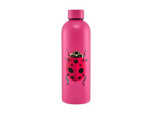 Load image into Gallery viewer, Maxwell &amp; Williams: Pete Cromer Garden Party Double Wall Insulated Bottle - Ladybird (750ml)