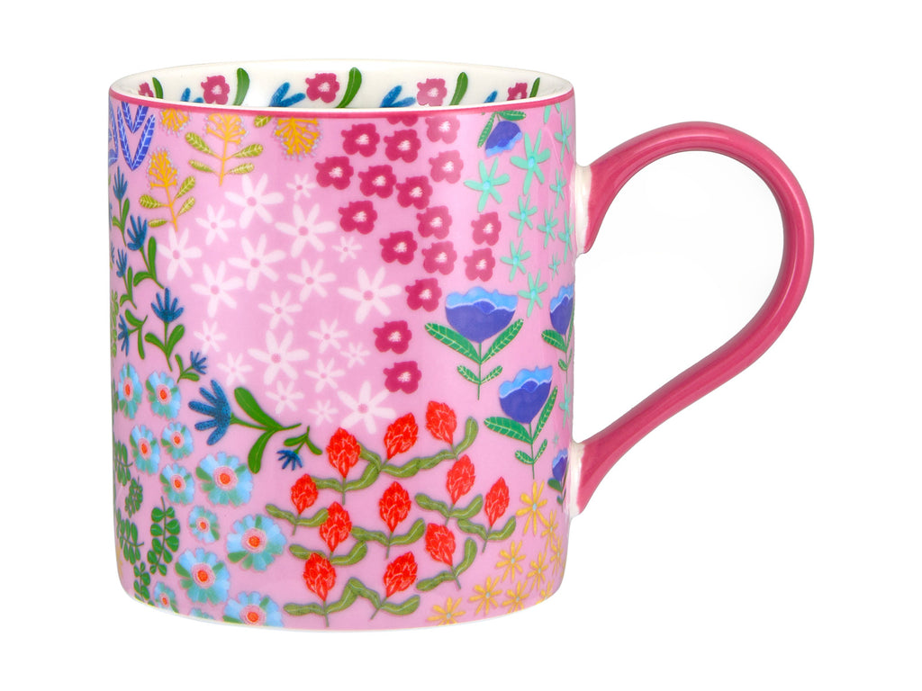 Maxwell & Williams: Fields Of Joy Mug - Pink (350ml)