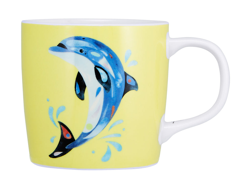 Maxwell & Williams: Pete Cromer Ozzie Ocean Mug - Dolphin (370ml)