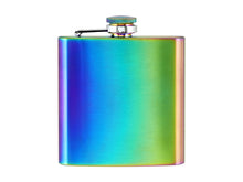Load image into Gallery viewer, Maxwell &amp; Williams: Cocktail &amp; Co Prism Hip Flask - Rainbow (170ml)