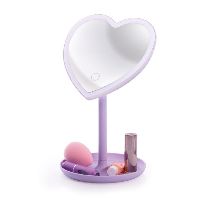 ISGift: Light Up LED Heart Mirror