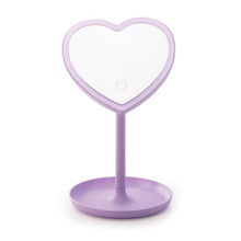 Load image into Gallery viewer, ISGift: Light Up LED Heart Mirror