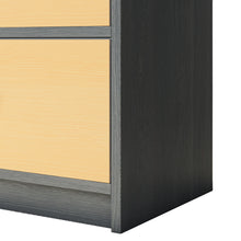 Load image into Gallery viewer, Fraser Country -Lada Home 8 Drawer Storage Dresser Wide Black &amp; Oak