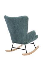 Load image into Gallery viewer, Fraser Country Boucle Mid-Century Modern Accent Rocking Chair