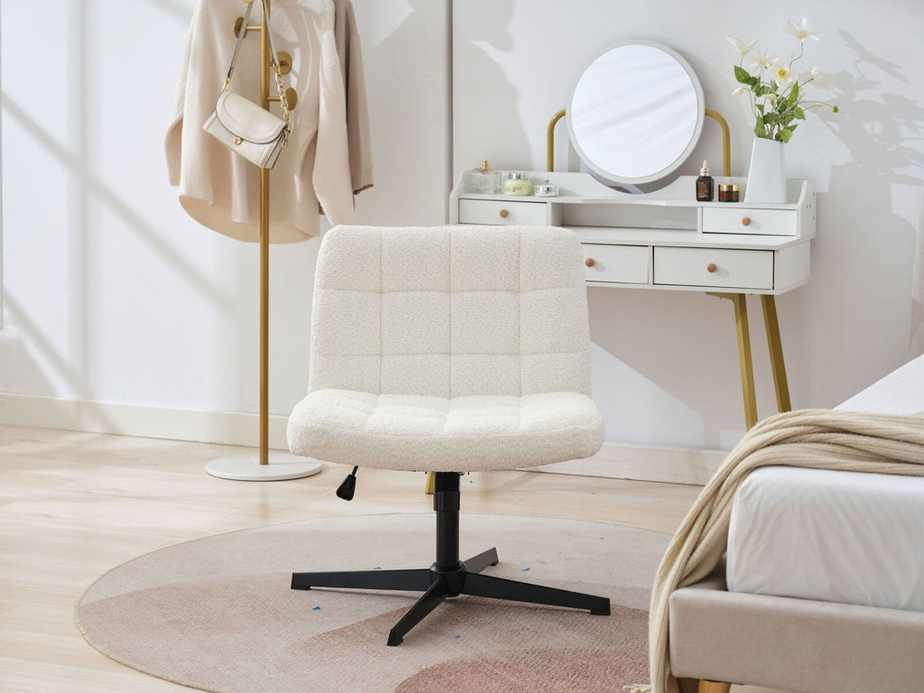 Gorilla Office Boucle Chair White