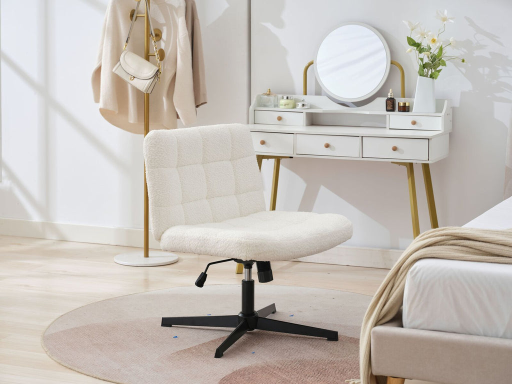 Gorilla Office Boucle Chair White