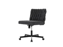 Load image into Gallery viewer, Gorilla Office: Boucle Knot Back Chair Black