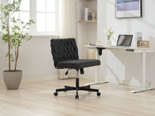Load image into Gallery viewer, Gorilla Office: Boucle Knot Back Chair Black