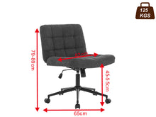 Load image into Gallery viewer, Gorilla Office -Boucle By Natasha Office Chair Black