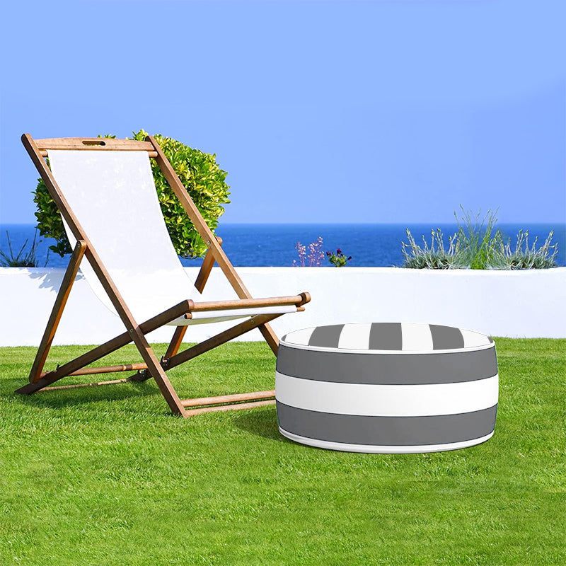 HYPERANGER Outdoor Inflatable Ottoman - Grey
