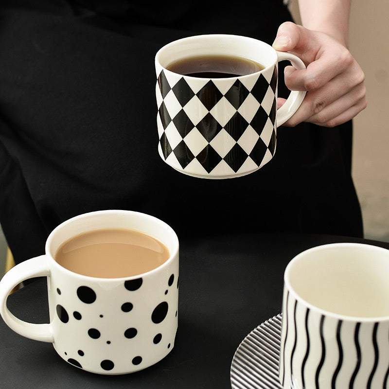 STORFEX 400ml Ceramic Mug Set of 4
