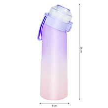 Load image into Gallery viewer, HYPERANGER 650ml Water Bottle with 3 Flavor Pods - Purple