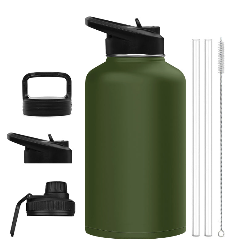 HYPERANGER 1.9 L Camping and Hiking Water Bottle - Green
