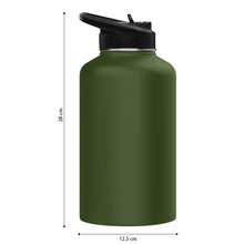 Load image into Gallery viewer, HYPERANGER 1.9 L Camping and Hiking Water Bottle - Green