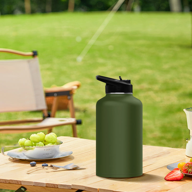 HYPERANGER 1.9 L Camping and Hiking Water Bottle - Green