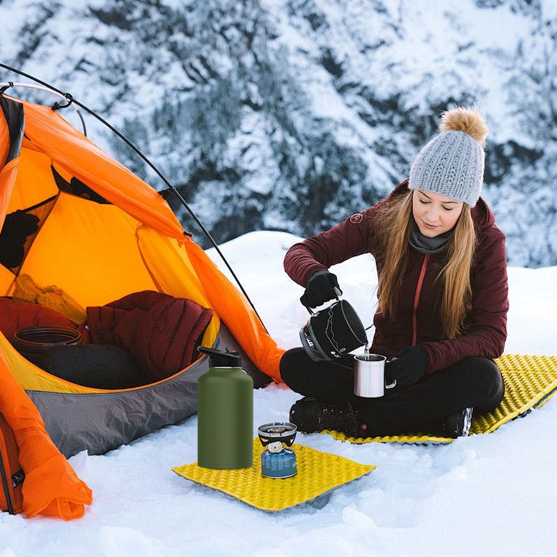 HYPERANGER 1.9 L Camping and Hiking Water Bottle - Green