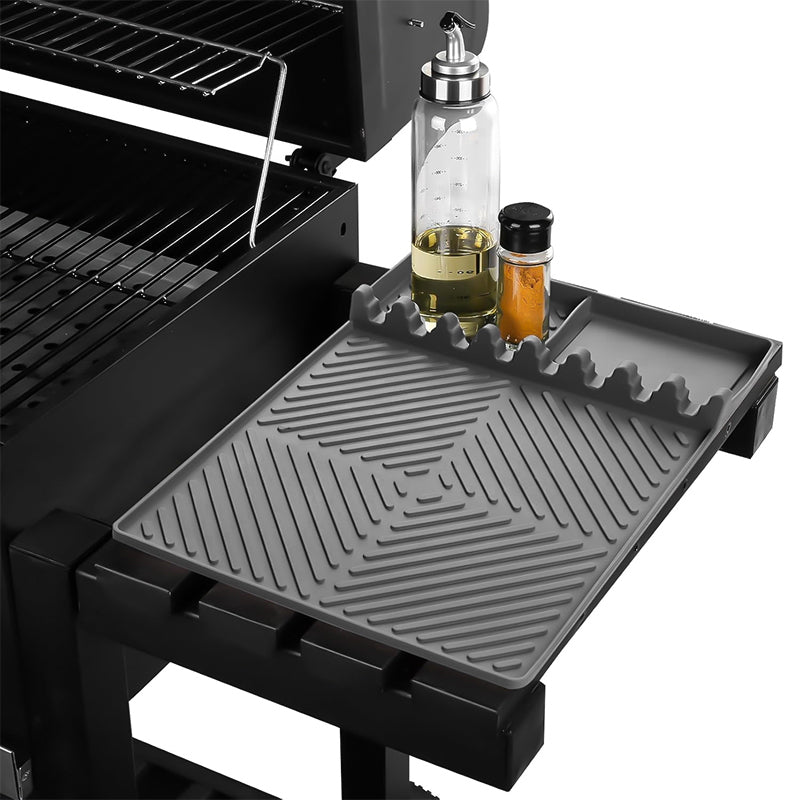 HYPERANGER Grill Mat 29.5 x 43 x 3.5cm - Grey