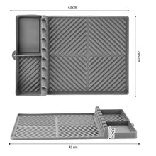 Load image into Gallery viewer, HYPERANGER Grill Mat 29.5 x 43 x 3.5cm - Grey