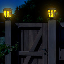 Load image into Gallery viewer, Solar-Powered Flickering Flame LED Lamp