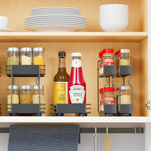 Load image into Gallery viewer, STORFEX Pull-Out Cabinet Spice Rack Organizer