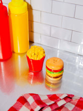 Load image into Gallery viewer, DOIY: Fast Food Salt &amp; Pepper Shakers - Burger &amp; Fries